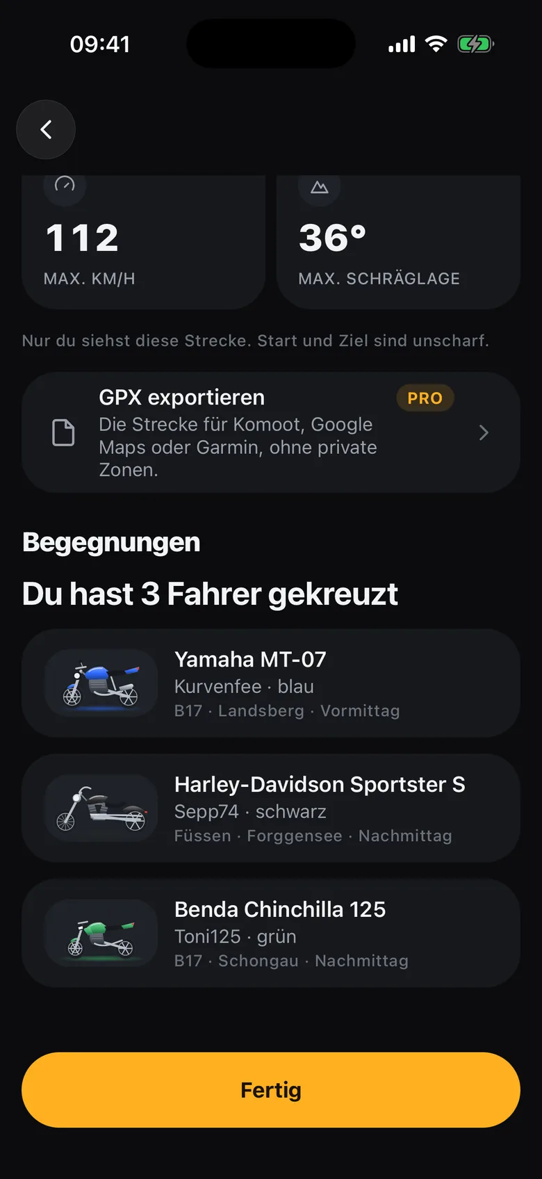 Begegnungen der Runde